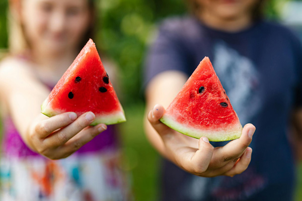 Refreshing summer bites. 